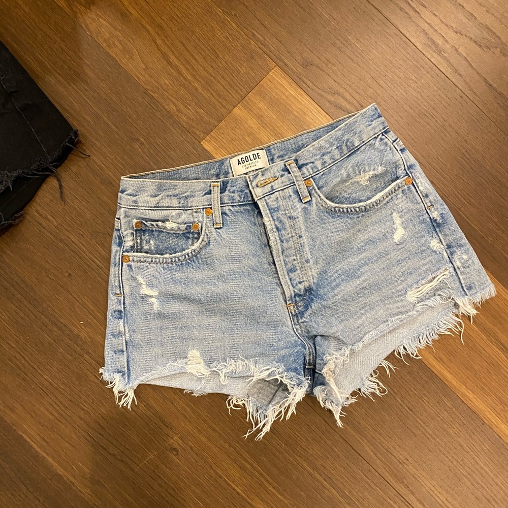 Agolde Parker Shorts Swapmeet 27 - like new!